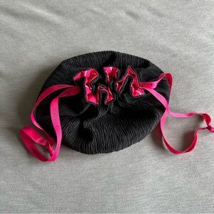 NEW Lancome Drawstring Reversible Makeup Bag